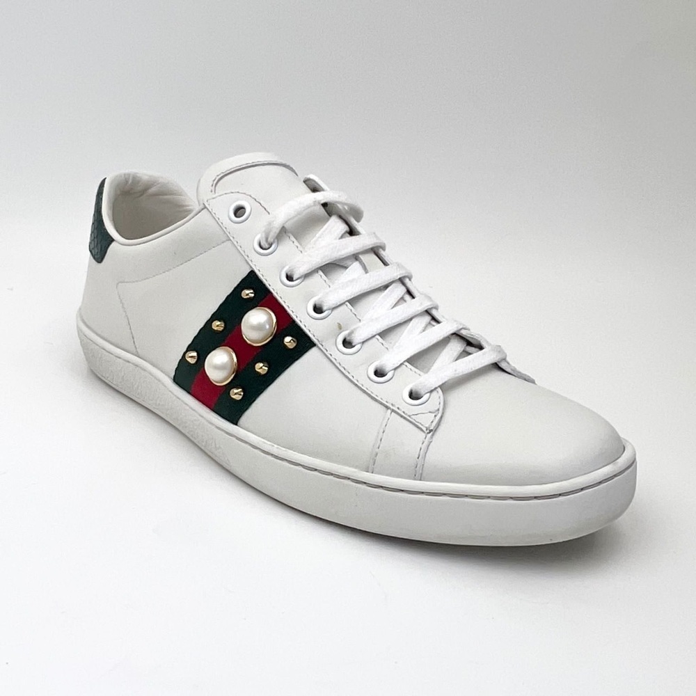 Gucci Ace studded sneakers sz 8.5